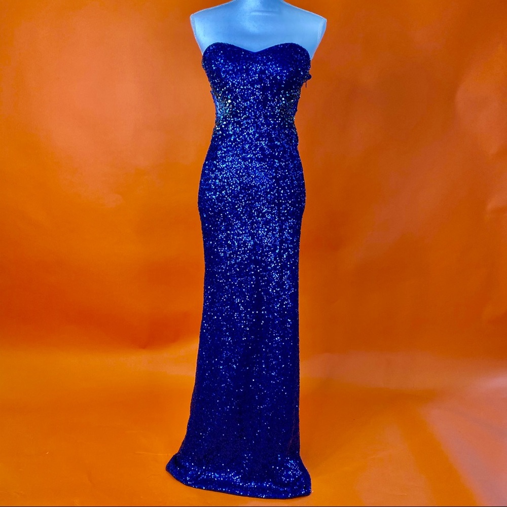 Royal Blue Evening Dress